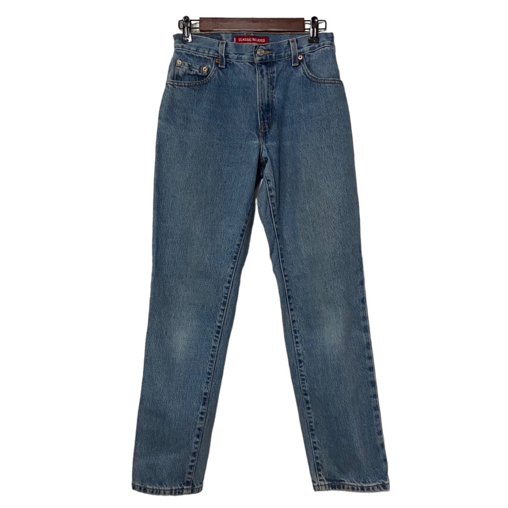 Vintage 550 Levi's Jeans Relaxed Fit Womens 6 Tapered Leg Cotton Jeans Blue